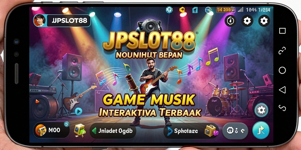 Tampilan gameplay JPSLOT88 yang menarik dengan berbagai lagu musik.
