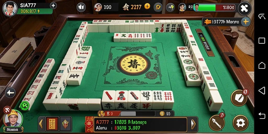 Screenshot gameplay SIA777 menampilkan pengalaman bermain Mahjong yang mendalam.