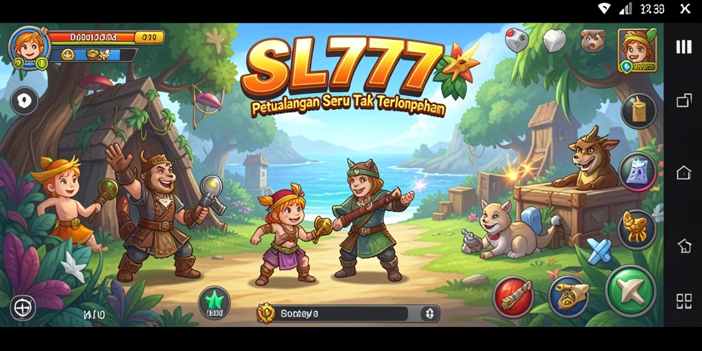 Screenshot gameplay dari SL777 menampilkan aksi petualangan yang menawan.