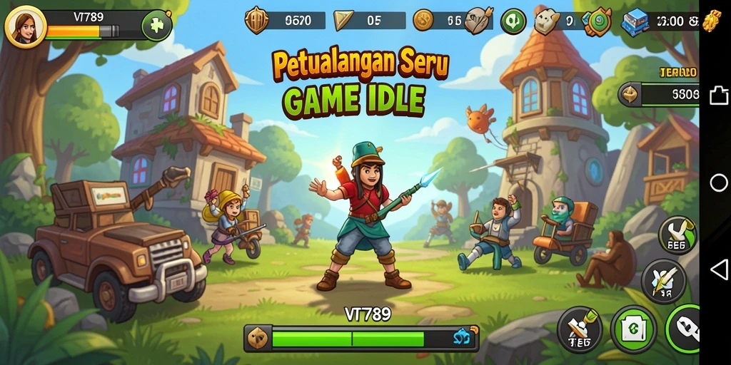 Screenshot permainan <strong>VT789</strong> yang menunjukkan gameplay seru dan grafis yang menawan.